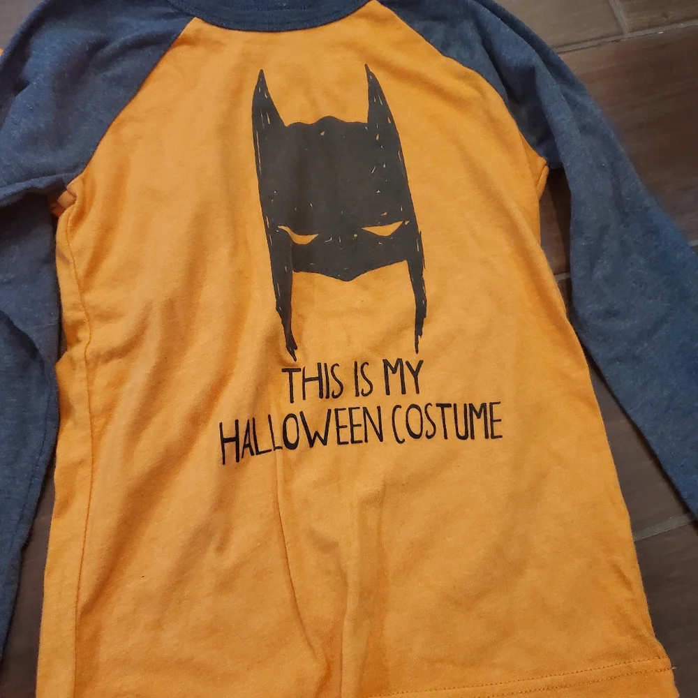 Halloween long sleeve shirts size 6 boys or girls one is carters one jumping bea